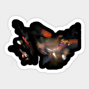 Colourful Explosion Sticker